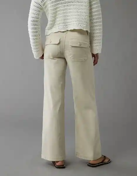 Pantalón Mujer Blanco Talla: X-SMALL 5431161 American Eagle