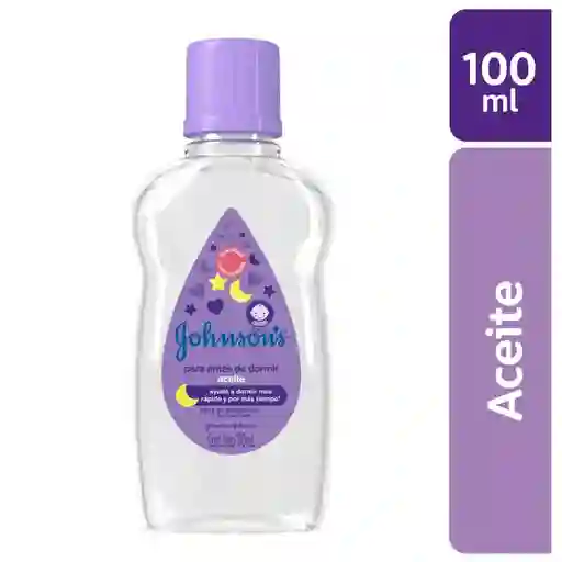 Aceite Corporal Bebé JOHNSON'S Antes de Dormir 100 ML