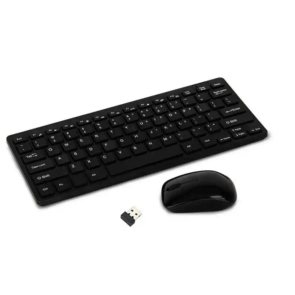 Oem Combo Teclado y Mouse Ultra Delgado Inalámbrico