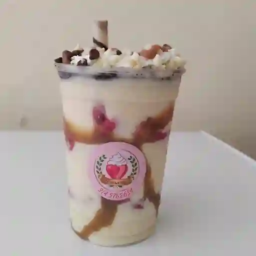 Fresas con crema 16 oz