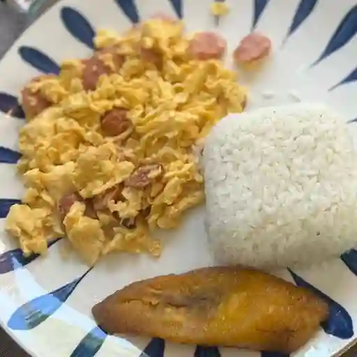 Huevitos con arroz