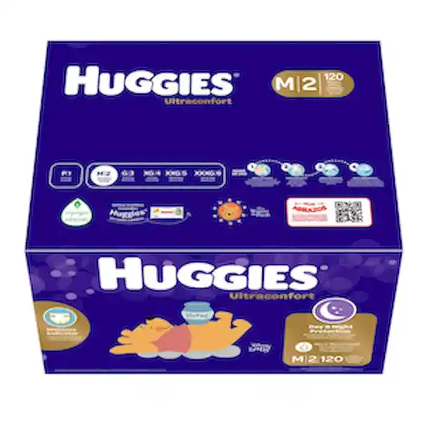 Huggies Pañal Ultraconfort Etapa 2 M