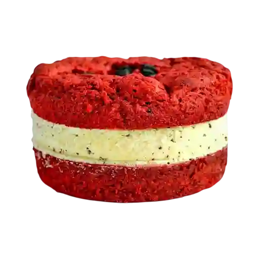 Torta Helada de Brownie Red Velvet
