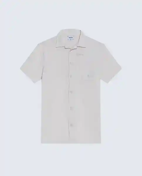 Camisa Hombre Blanco Talla XL 819G007_BLA120601 Americanino