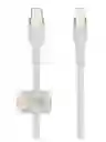 Belkin Cable Pro Flex USB-C a Lightning Blanco 2 m