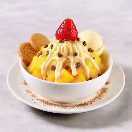 Chola'o con Helado y Crema!