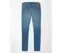 Jean Skinny Hombre Azul Talla 34 x 34 American Eagle