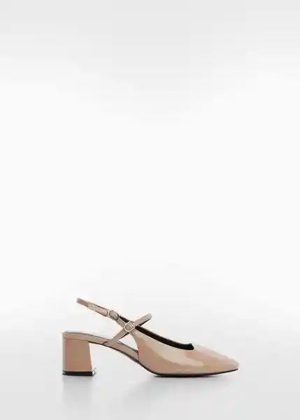 Zapatos Adelie Nude Talla 41 Mujer Mango