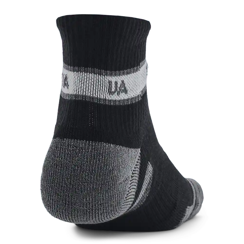 Under Armour Medias Perf Tech Nvlty Qtr Hombre Negro MD