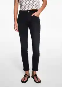 Jean Skinny Tejano Negro Talla 21 Teen Niñas Mango