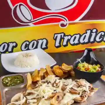 Pechuga en Salsa de Champiñones