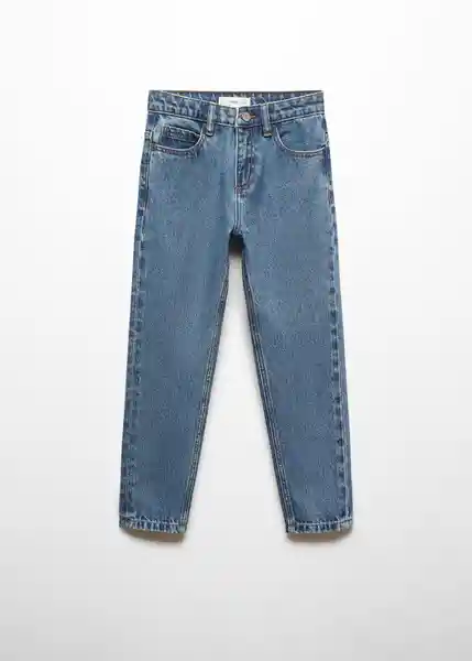 Jean Dad Tejano Medio Talla 06 Niños Mango