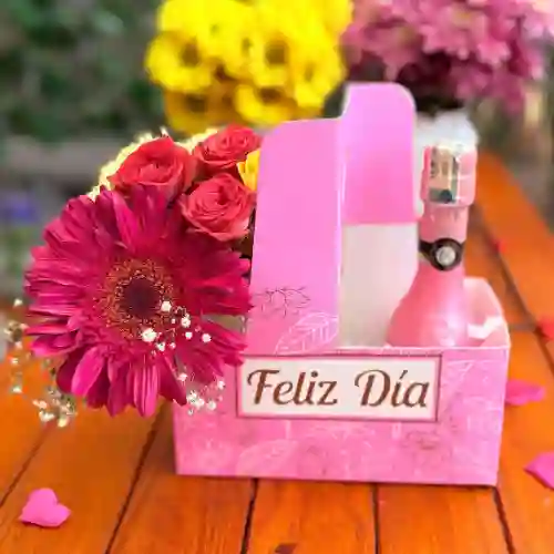 Cartera con Champan