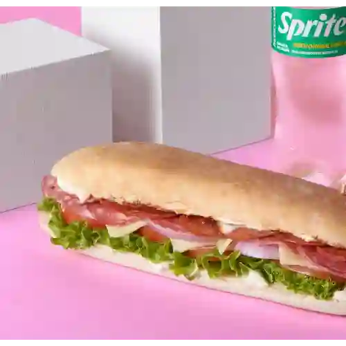 Sándwich Salami y Peperoni