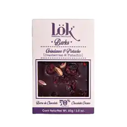 Lok Snack Bark de Arándanos y Pistacho