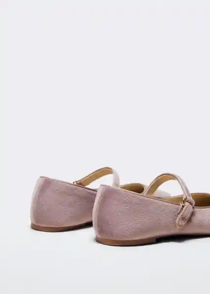 Zapato Elvira Rosa Pastel Talla 31 Niñas Mango