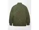 Chaqueta Grueso Hombre Verde Talla Large American Eagle