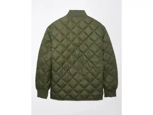 Chaqueta Grueso Hombre Verde Talla Large American Eagle