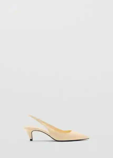 Zapatos Landa Amarillo Pastel Talla 39 Mujer Mango