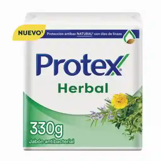 Jabón Antibacterial Protex Herbal 110 g x 3