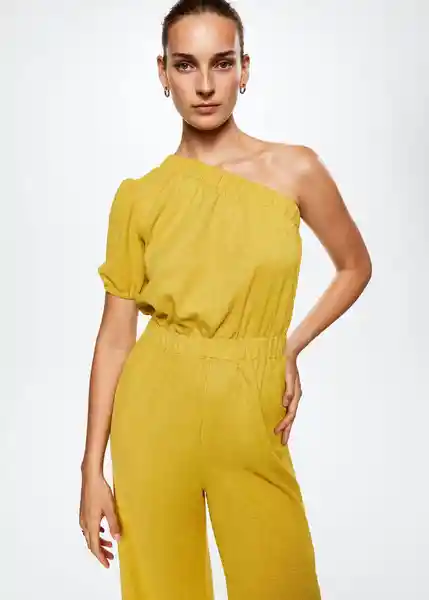 Mono Frida-H Amarillo Talla M Mujer Mango