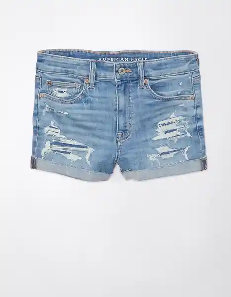 Short Mujer Azul Talla 10 American Eagle 13337749