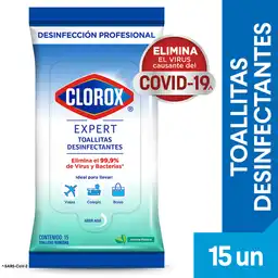 Clorox Toallitas Desinfectantes Expert Aroma Fresco