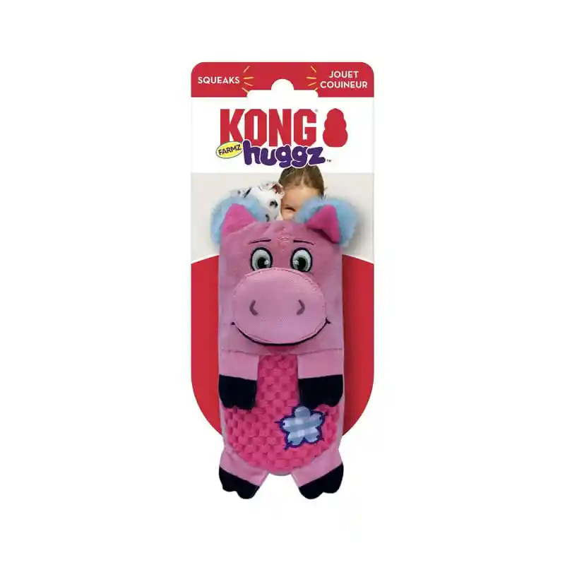 Kong Peluche para Mascota Farmz Huggz