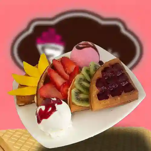 Waffle Frutal