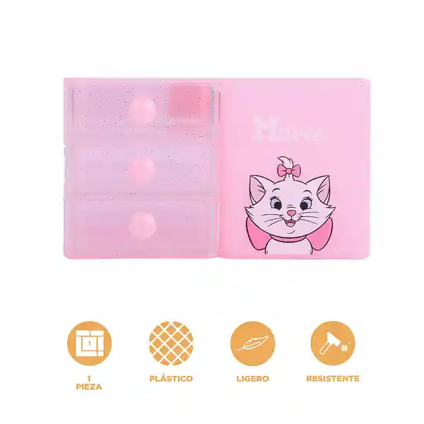 Organizador de Plástico Disney Cat Colección Marie Rosa Miniso