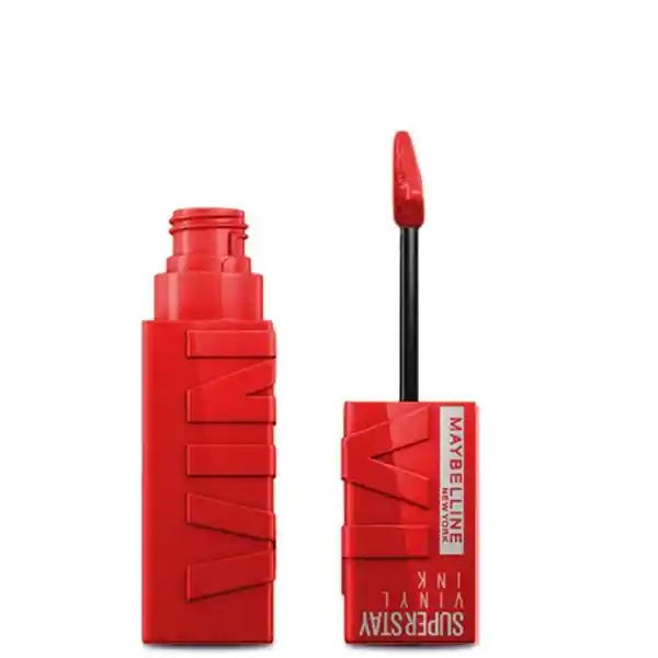 Maybelline Labial Líquido Superstay Vinyl Ink Red-hot