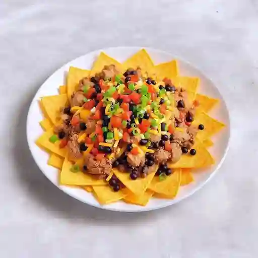 Nachos Cerdo Al Pastor