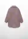 Abrigo Paula Granate Talla 11 Niña Mango