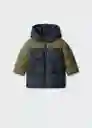 Abrigo Anorak Aldol Negro Talla 69 Niños Mango