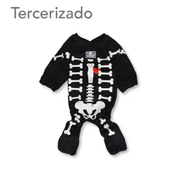 Disfraz Para Mascota Esqueleto M