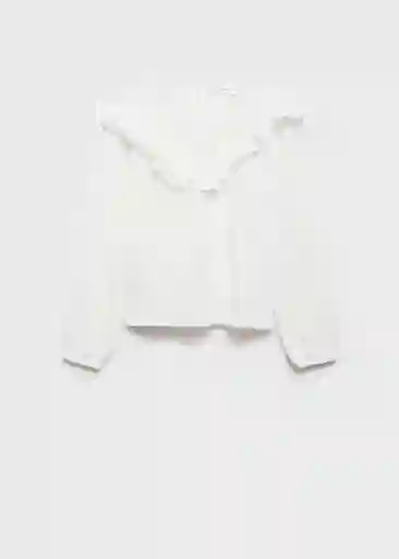 Camiseta Puri Off White Talla 10 Niñas Mango