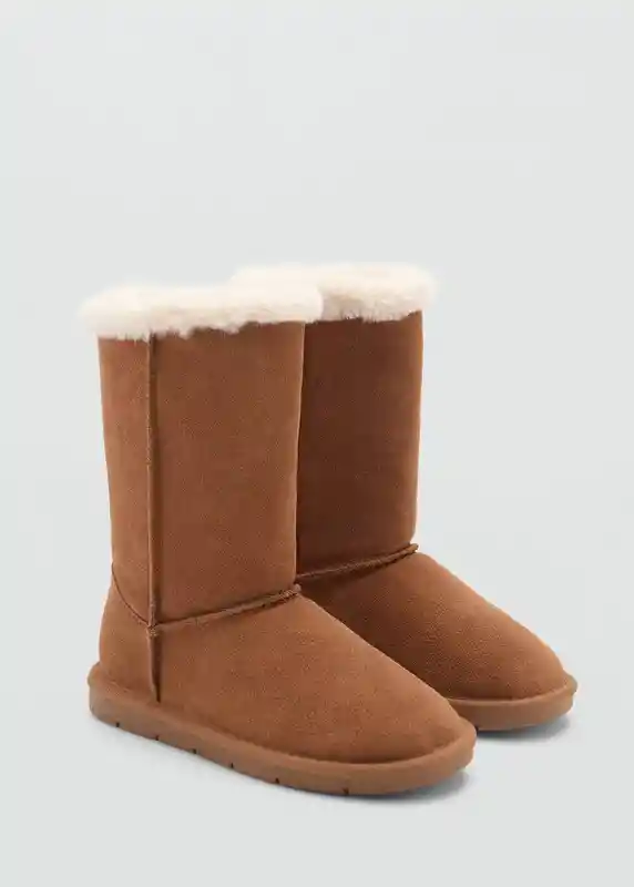 Botas Zoe Camel Talla 30 Niñas Mango