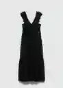 Vestido Ramona Negro Talla S Mujer Mango