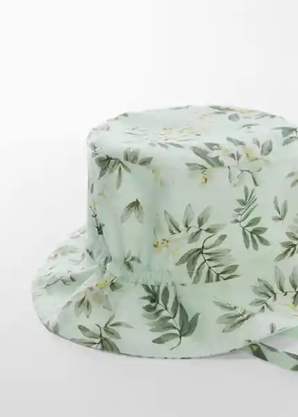 Gorro Oliva Verde Pastel Talla 47 Niñas Mango