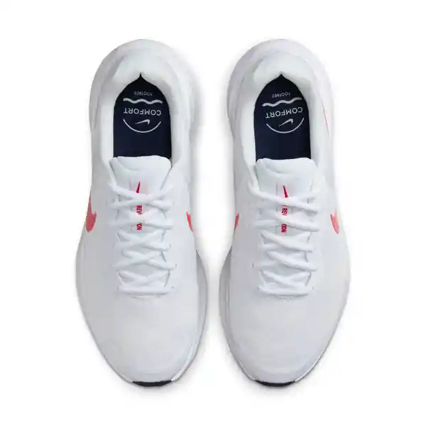 Nike Zapatos Revolution 7 Para Hombre Blanco Talla 9.5