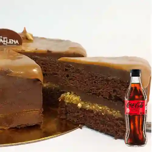 Combo Porción Torta Chocoway +Cocacola S/az 300ML