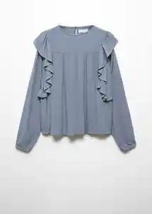 Blusa Blavan Azul Talla 19 Teen Niñas Mango