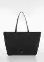 Bolso G Julia Negro Mujer Mango