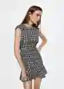 Vestido Harry Blanco Talla Xs Mujer Mango