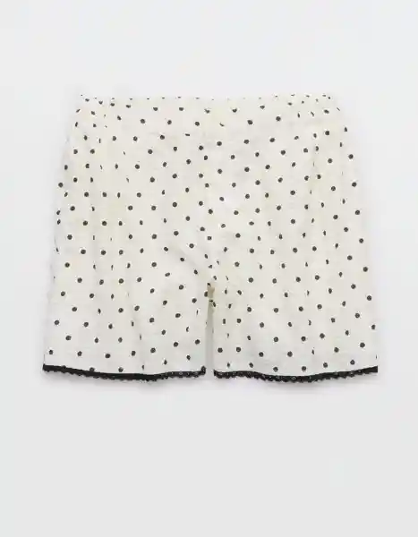 Pijama Aerie Blanco Talla Small 1801125 American Eagle