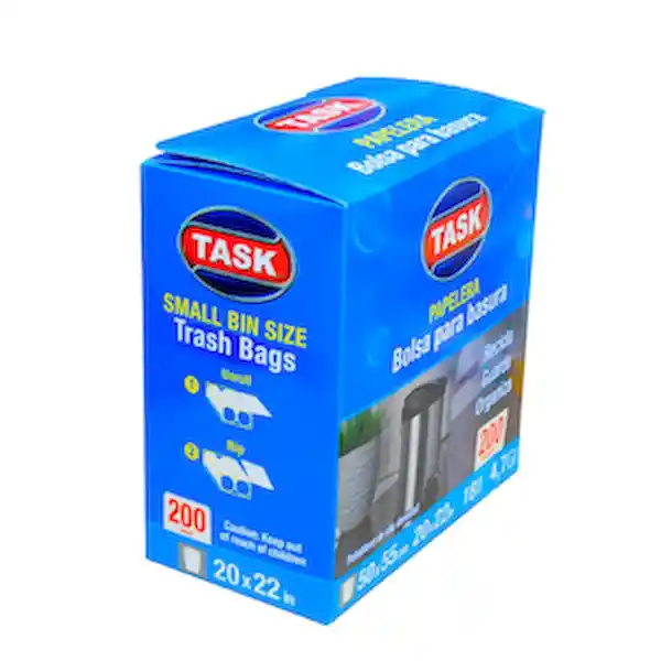 Task Bolsa para Basura Papelera 50 por 55 Cm
