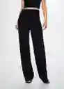 Pantalón Diego Negro Talla Xs Mujer Mango