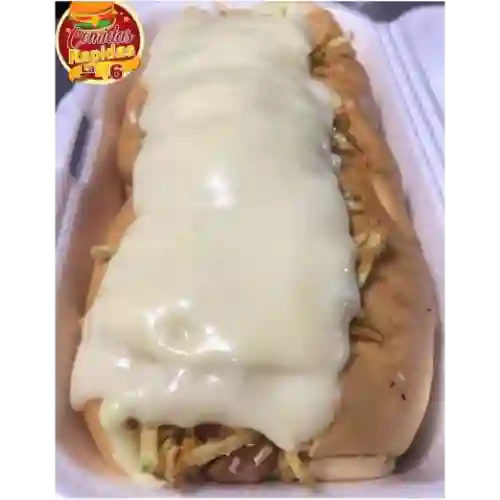 Perro Gratinado a la Plancha