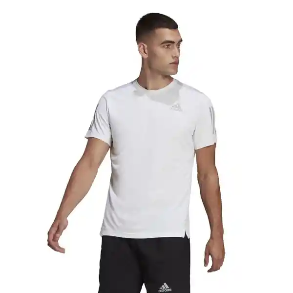 Adidas Camiseta Own The Run Tee Blanca Talla L