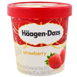 Haagen-Dazs Helado Frutilla